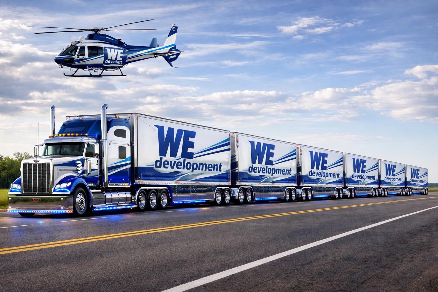 With the recent upgrades made by others teams, we’re stoked to bring the new #WEdevelopment race rig to Temecula next week for the next round of the #UScupMTB Series. 

Coach @codywaite got his pilot license and Mechanic @remidrogi got his CDL and we’re ready to get moving… Now we can proudly say, “Yeah, we’ve got room for that!”

#goBIGorGOhome #keepUPorFALLbehind #aprilfoolin